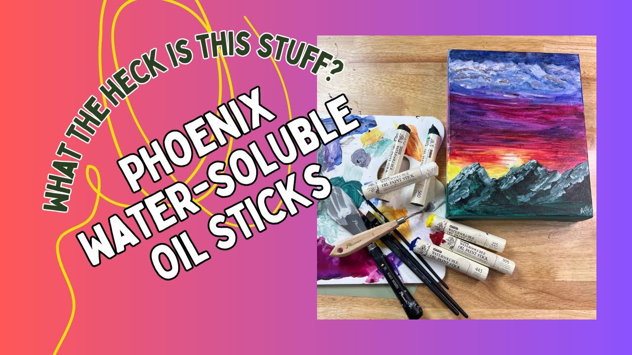 Phoenix Oil Paint Sticks | First Impressions