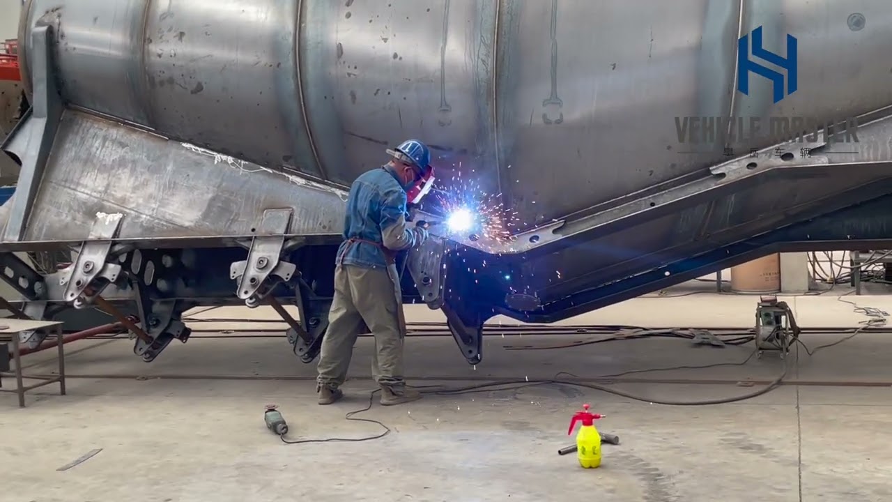 Powder Tanker Trailer Welding - Vehicle Master