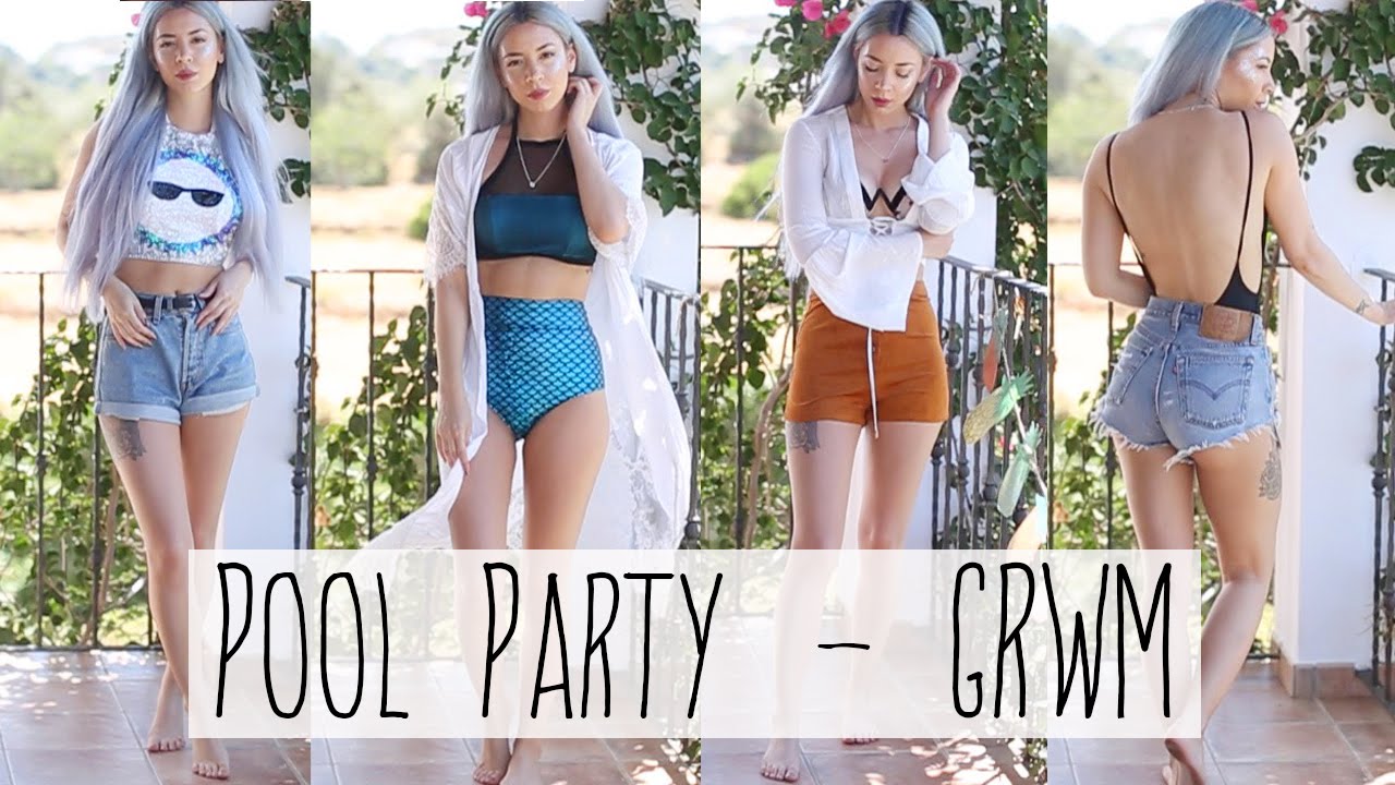 GRWM | Pool Party with Malibu #BecauseSummer | LLimWalker