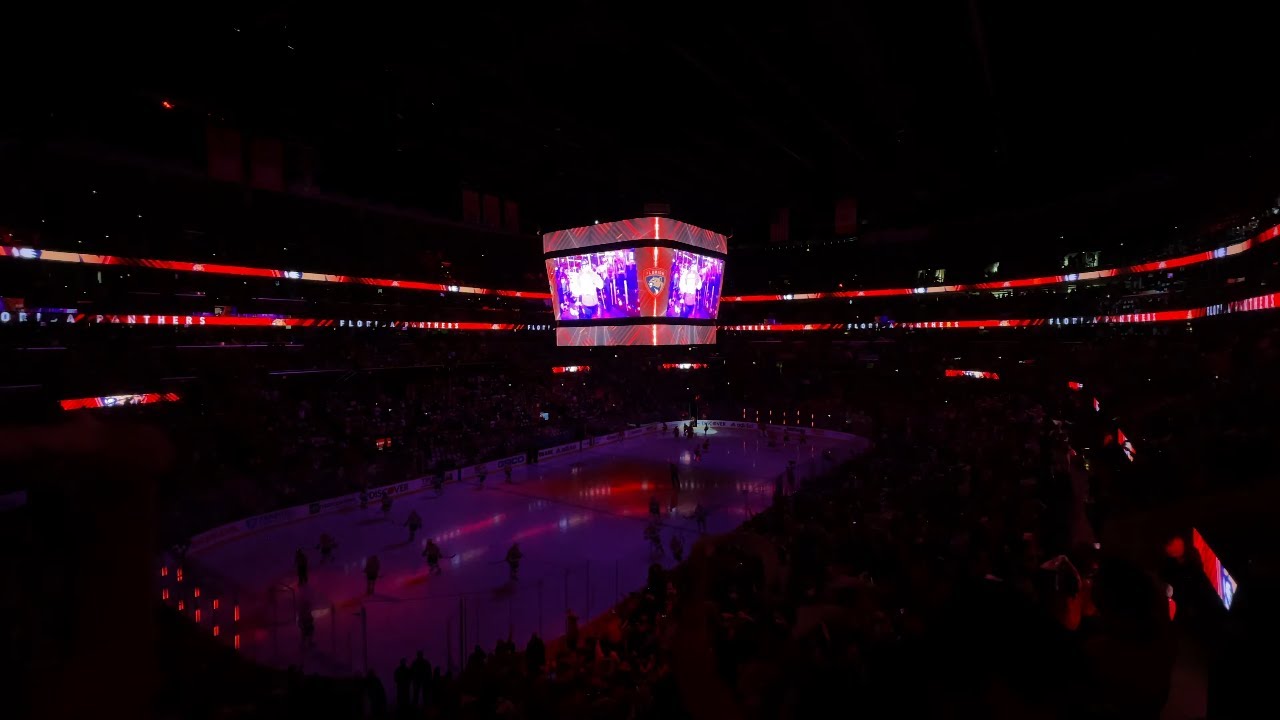 Florida Panthers 2022 Playoffs Intro + Goal Horn + National Anthem