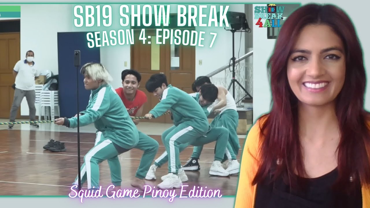 SQUID BREAK! haha! SB19 [SHOWBREAK S4] EPISODE 7 Squid Games Pinoy Edition!