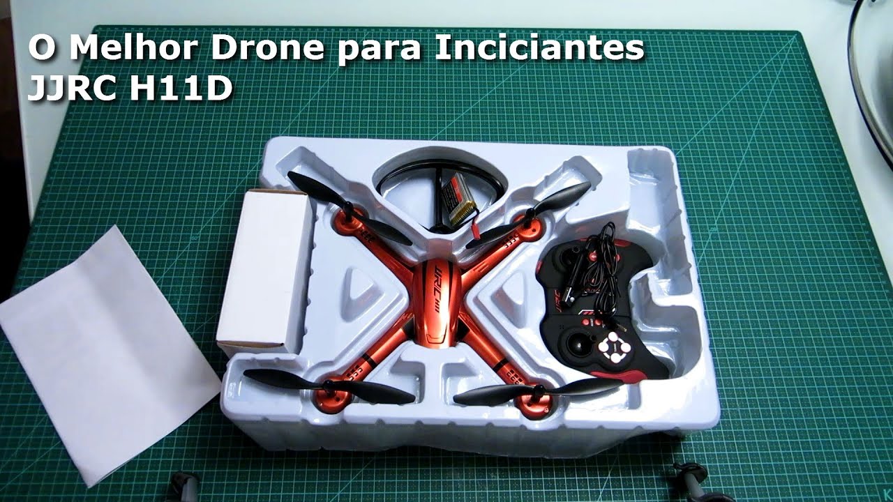 DRONE - O Melhor para Iniciantes - JJRC H11D