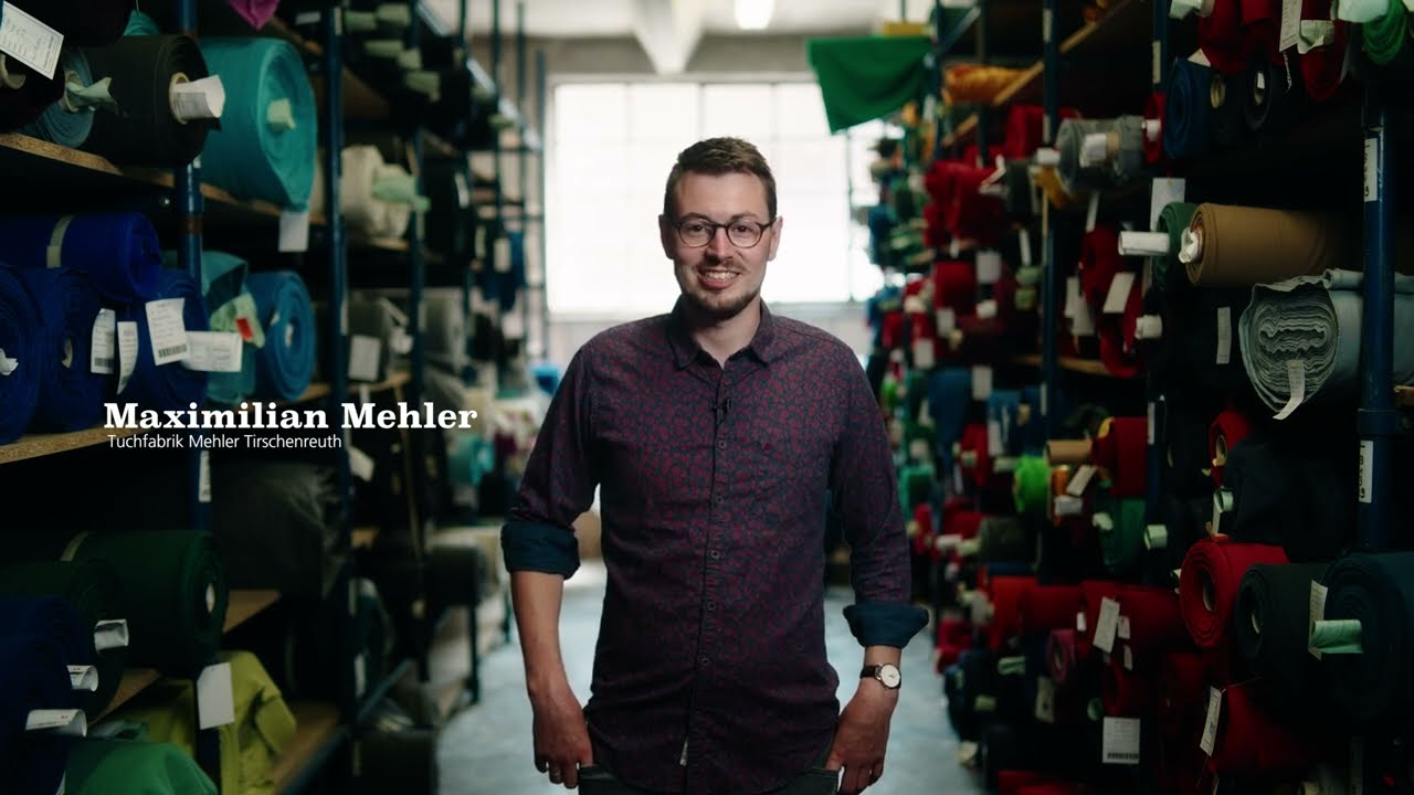 Maximilan Mehler setzt auf Innovation und Tradition in der ältesten Tuchfabrik  Deutschlands