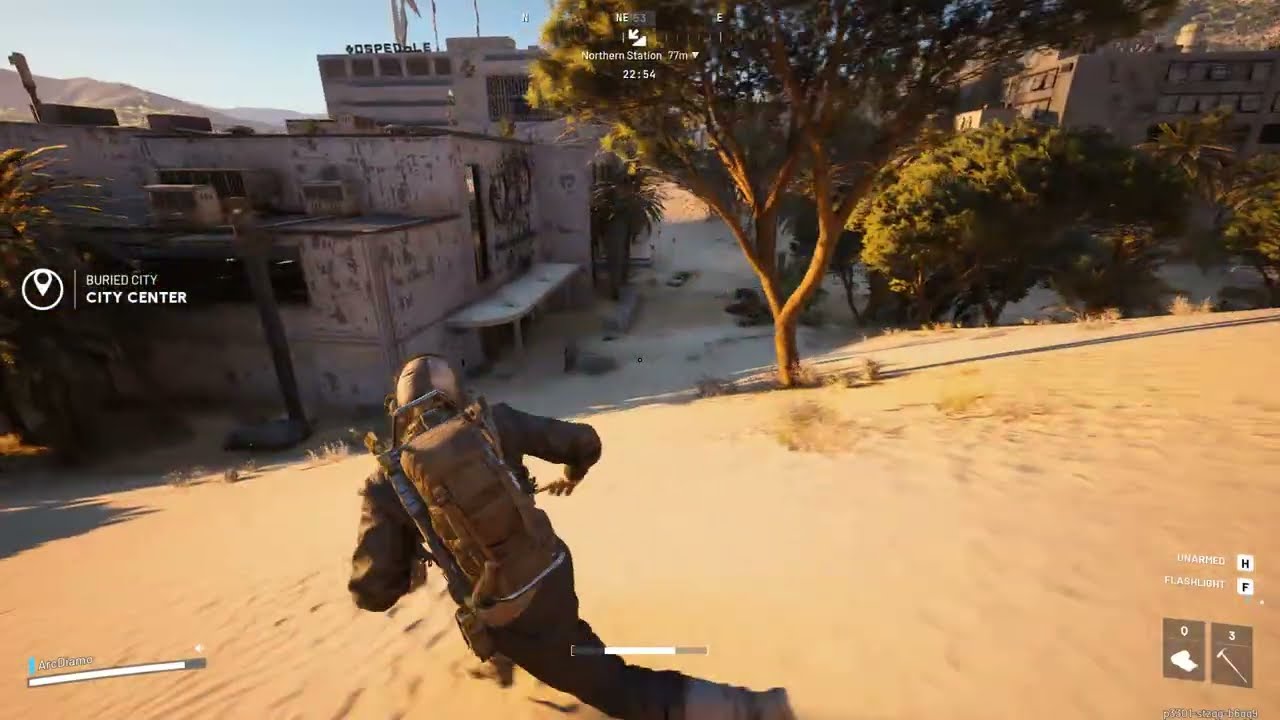 ARC RAIDERS -  RUNNING AROUND BURIED CITY FOR LOOT WITH NOTHING