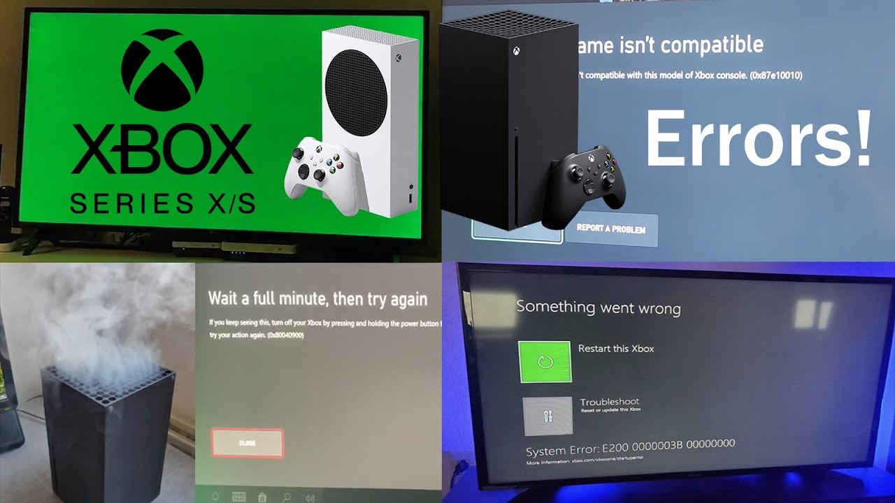 Все ошибки Xbox Series X/S! + забытые ошибки PS5 (60 кадров в секунду)
