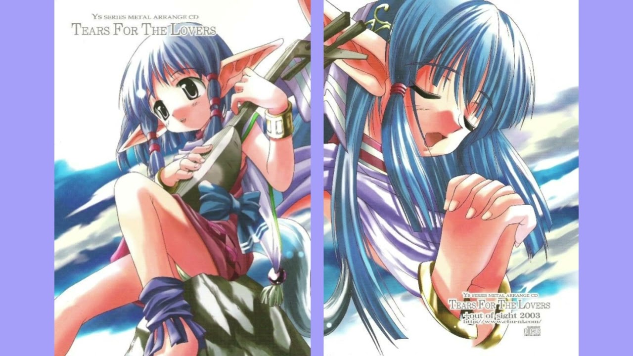 Ys Series Metal Arrange CD: Tears For The Lovers - Too Full With Love