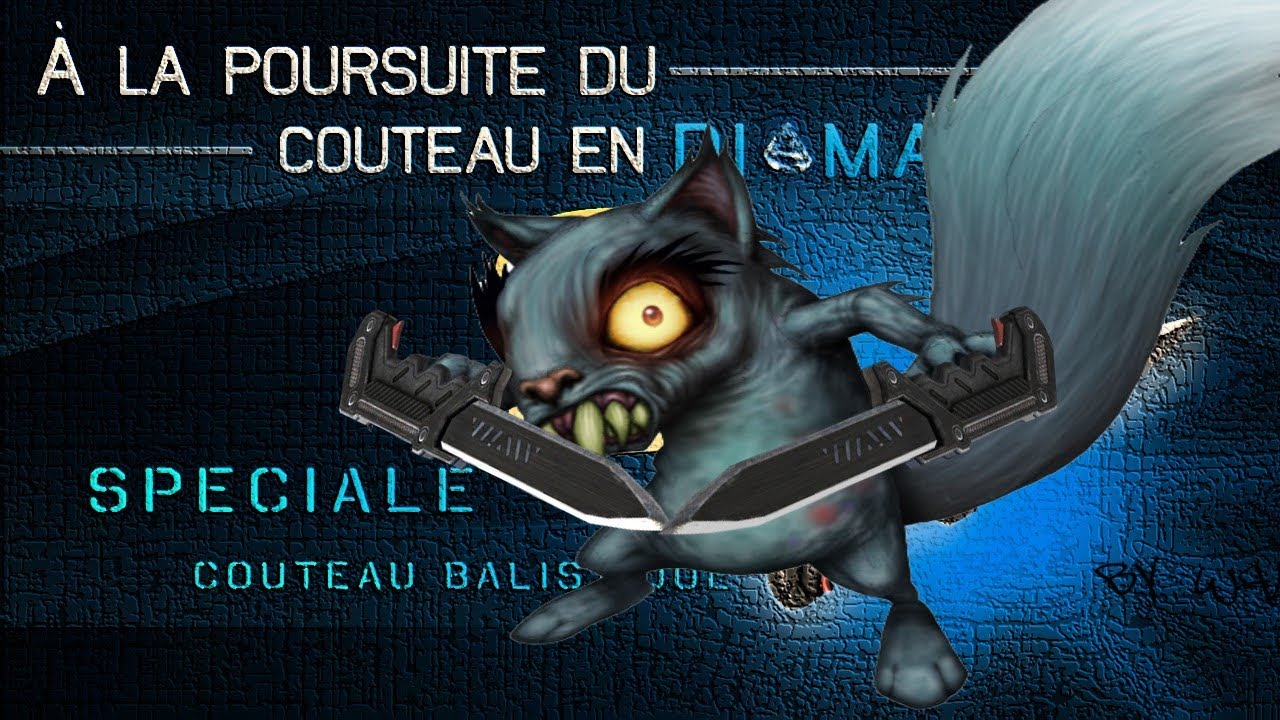 L'écureuil poursuit le couteau en diamant #209