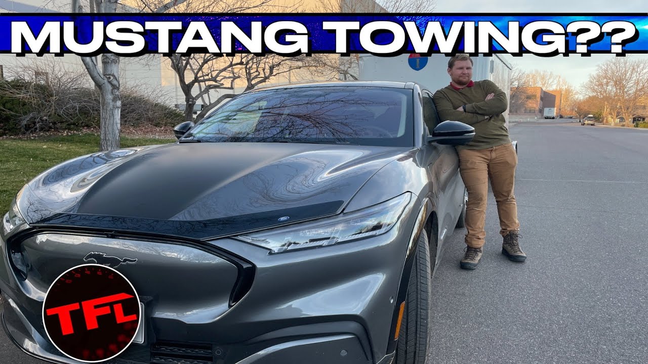 Mustang Towing??? - Here’s What It’s Like To Tow Across Country in an Electric Car NOT Built to Tow!