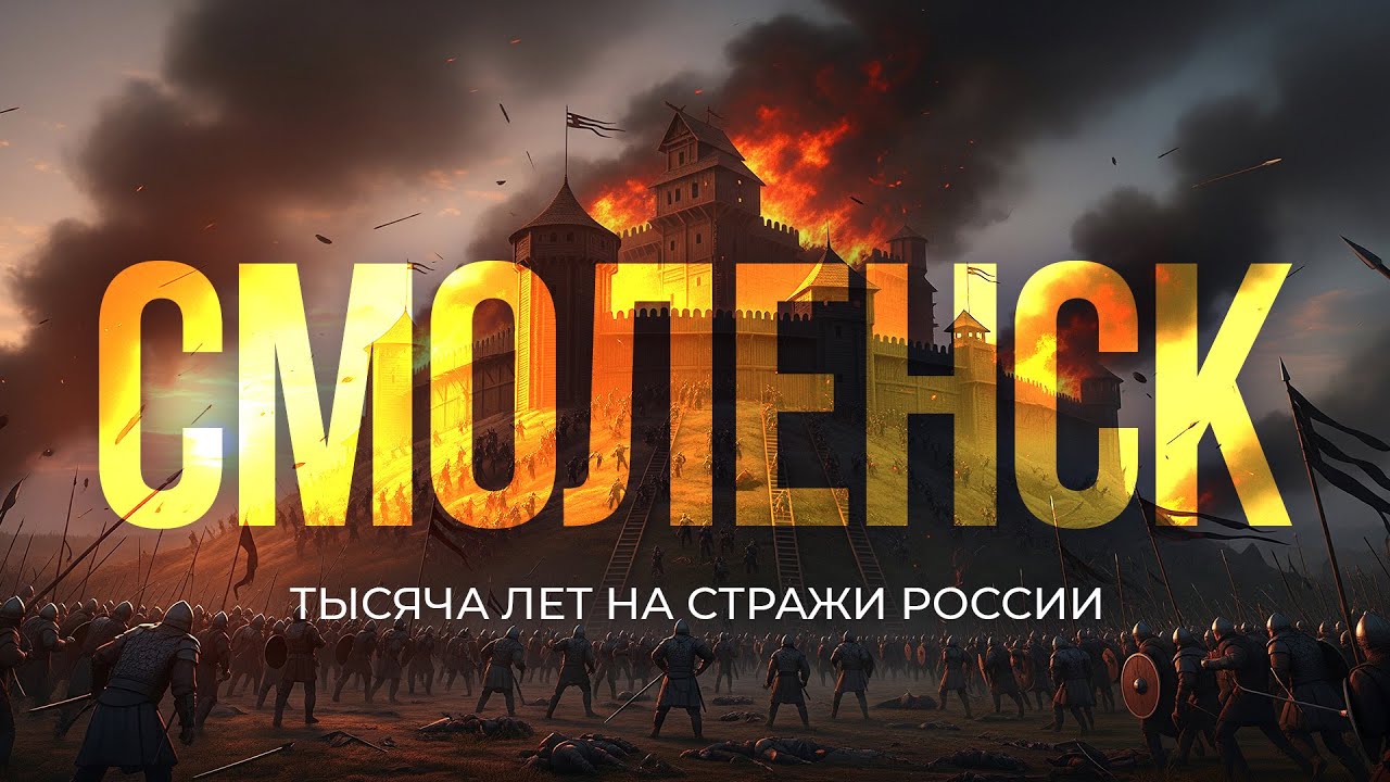 СМОЛЕНСК - город, о который ТЫСЯЧУ лет РАЗБИВАЮТСЯ враги РУСИ