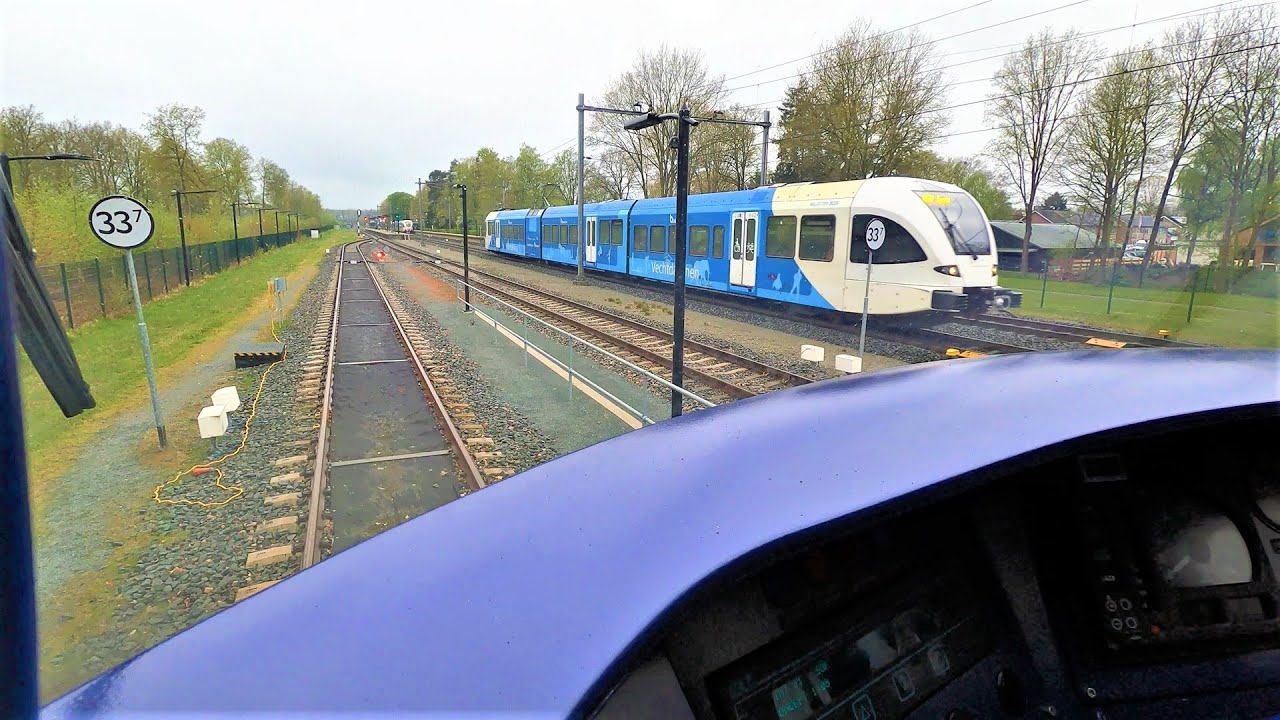 4K Cabinerit Almelo - Mariënberg en aansluiten aan de depotvoeding. 28-04-2023