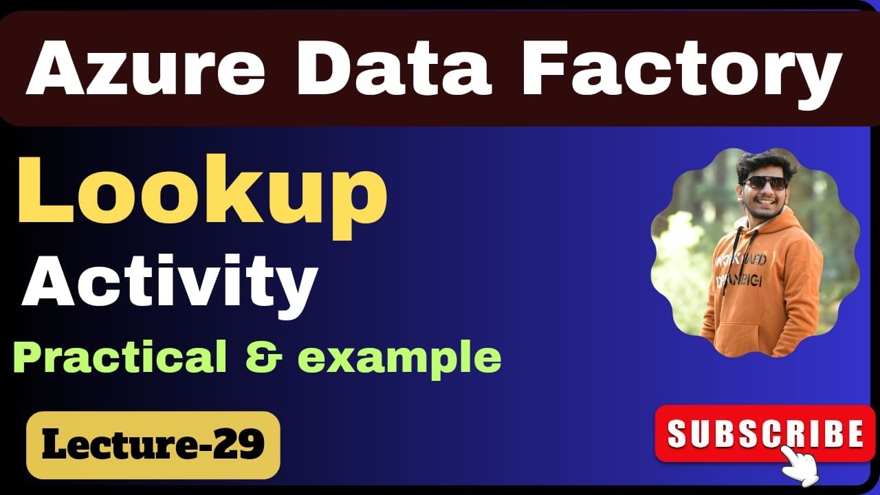 29. Lookup activity in azure data factory | Azure data factory