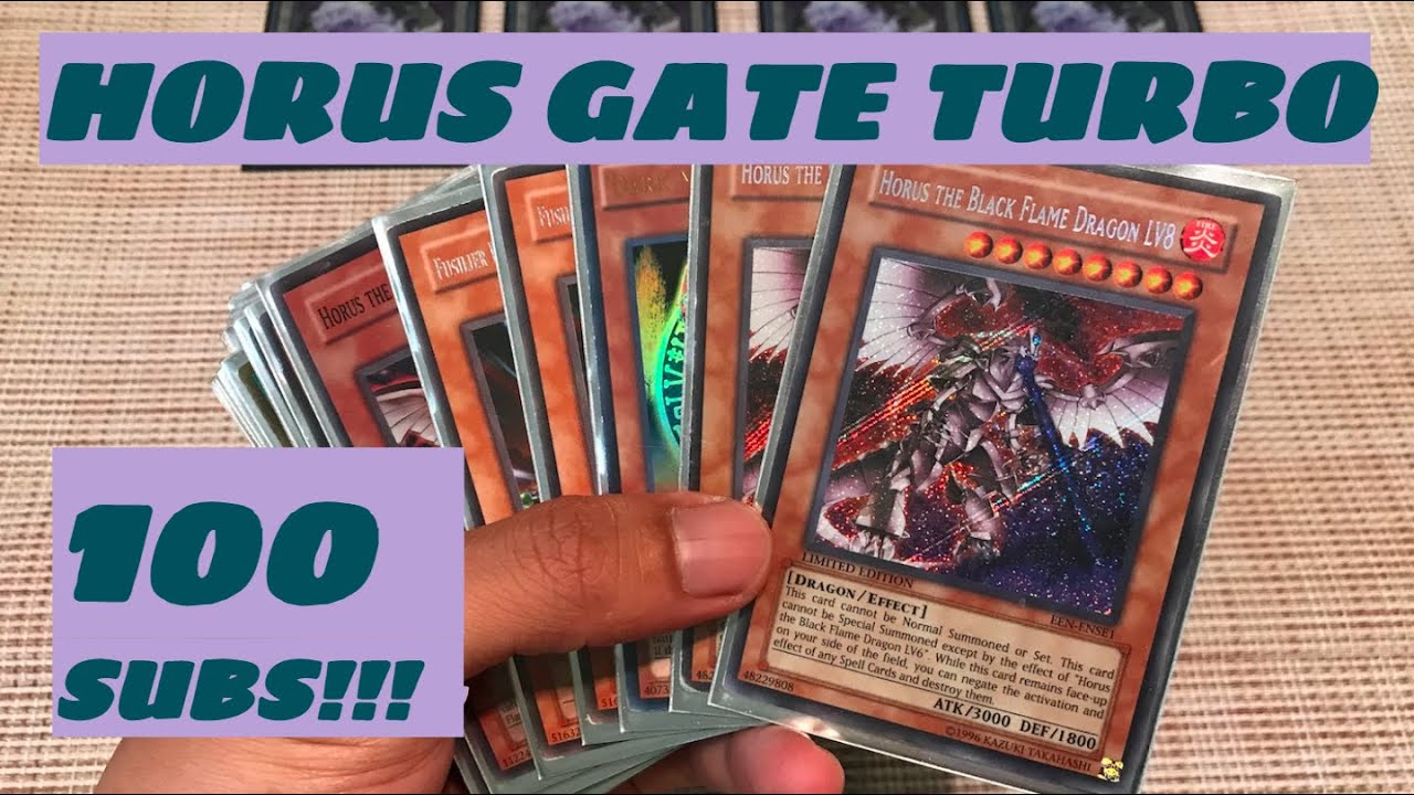 100 SUB SPECIAL || HORUS GATE TURBO - Goat Format Deck Profile