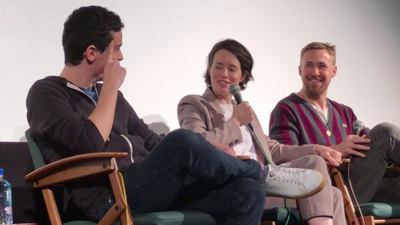 FIRST MAN w/actors Ryan Gosling & Claire Foy, prod-dir Damien Chazelle