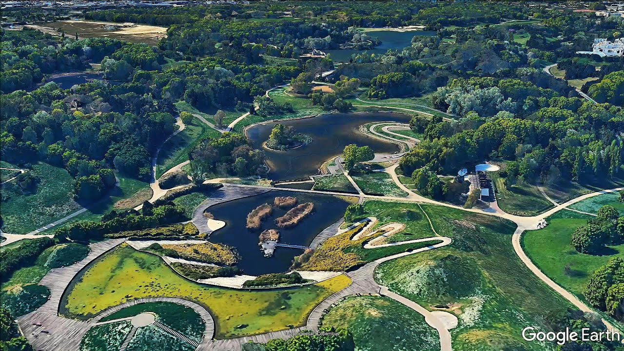 SURVOL - DIAPORAMA - BALADE - Parc de la Courneuve - Georges Valbon