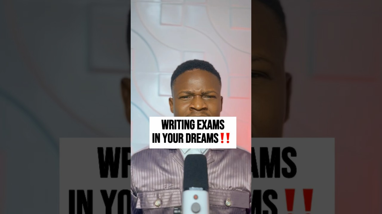 Writing EXAMS IN YOUR DREAMS | Joshua Generation #inspiration #prophetic  #motivation #fyp