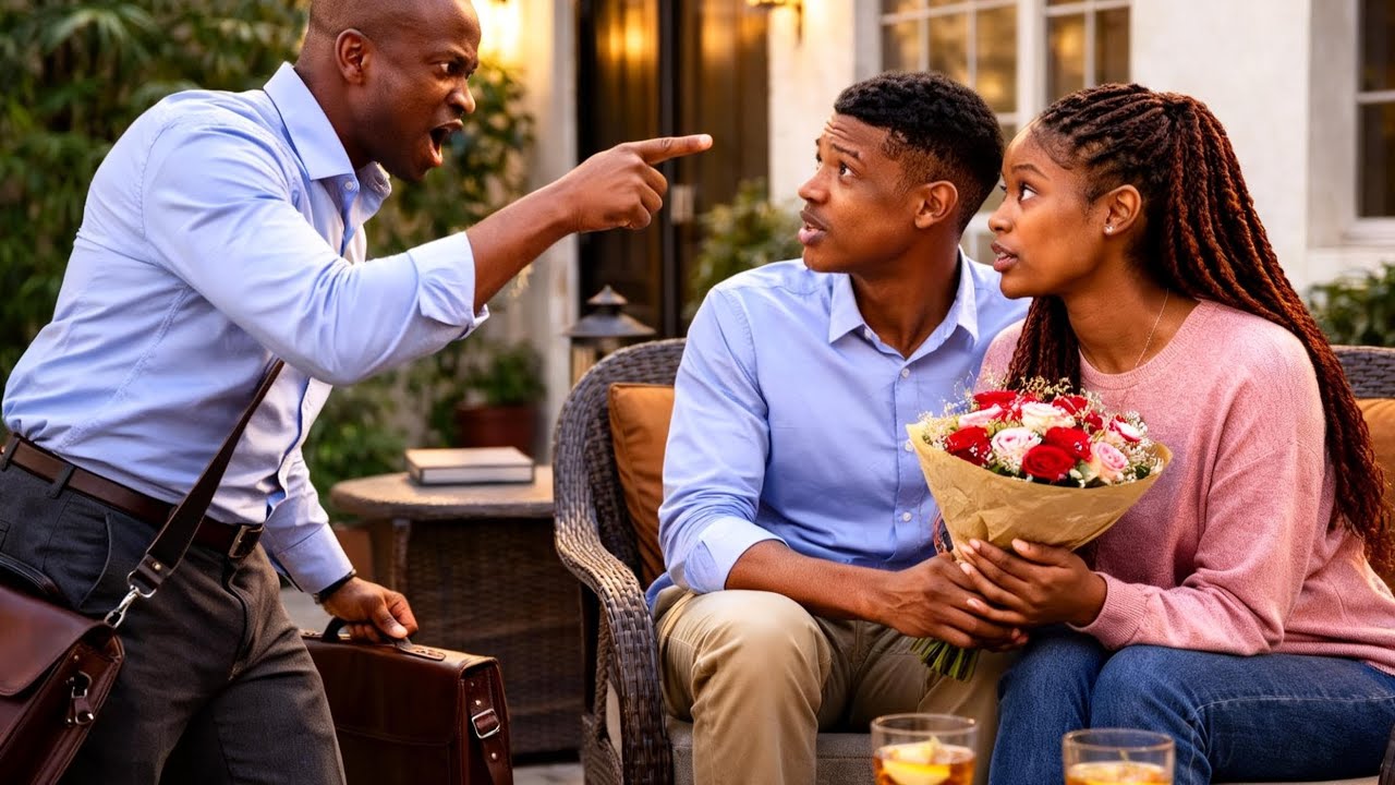 A Father Finds Her Daughter With A Boyfriend At His Home Reacted Instantly.                      