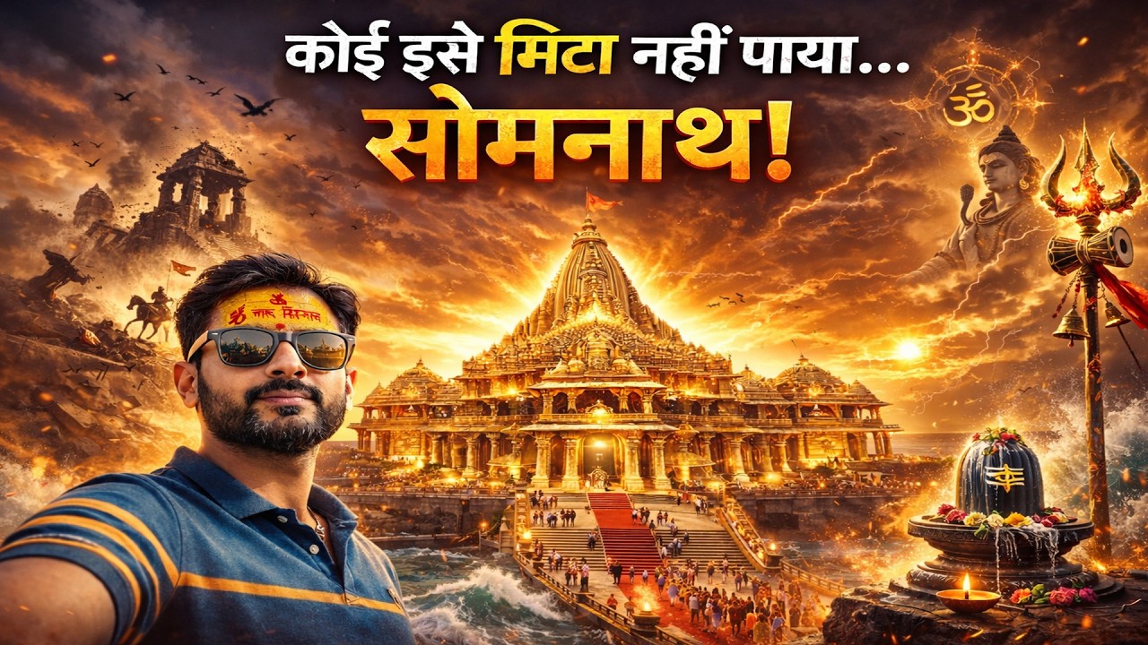 सोमनाथ का सच — जिसे इतिहास भी नहीं मिटा पाया 🔱 | Somnath Jyotirlinga Temple, Gujarat