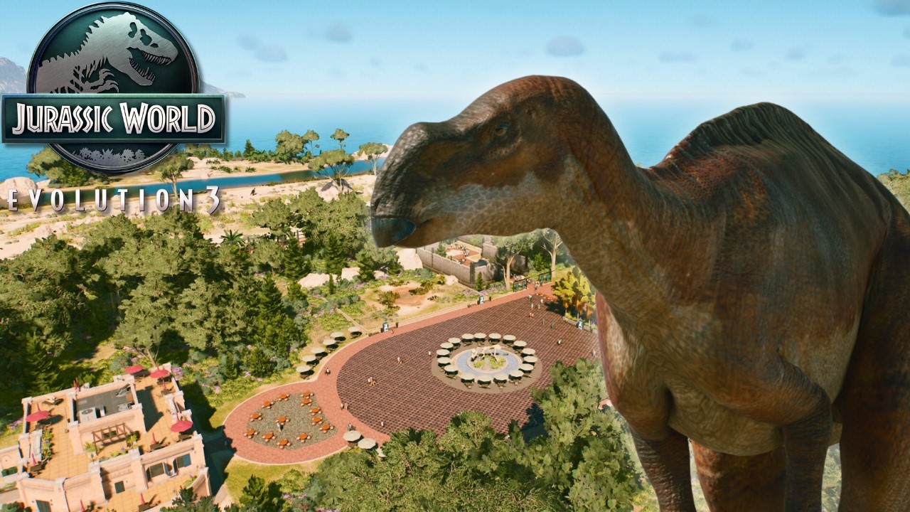 Создание идеального средиземноморского тура в Jurassic World Evolution 3