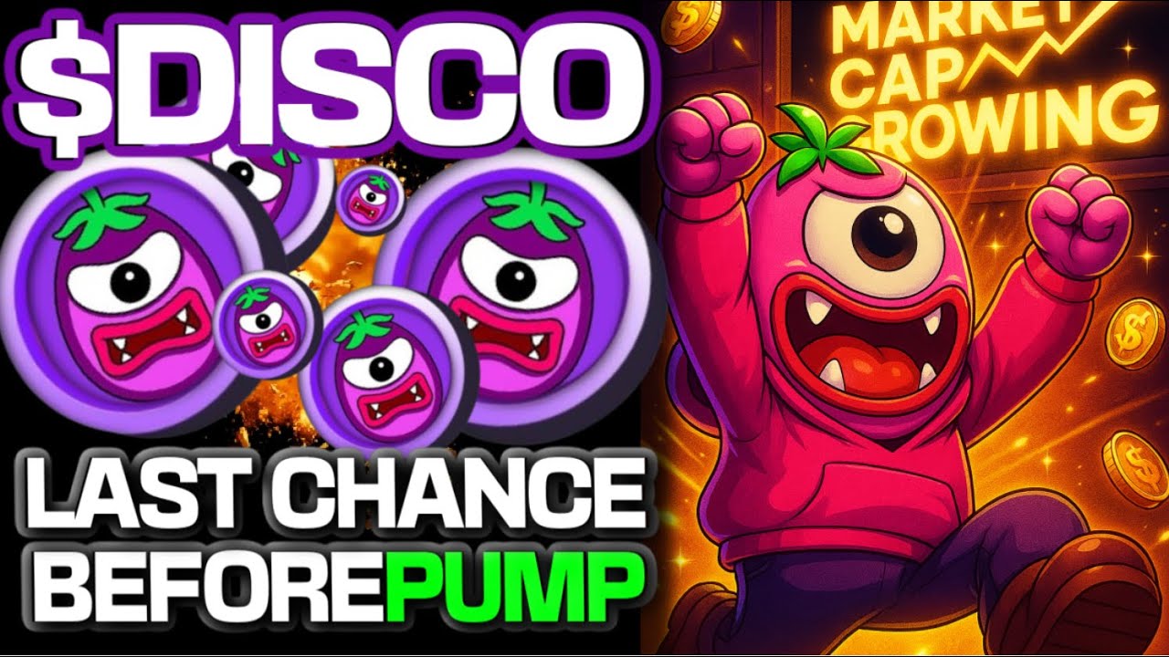 РЫНОЧНАЯ КАПИТАЛИЗАЦИЯ МОНЕТЫ $DISCO СКОРО ВЗОРВЕТСЯ!!! БЫЧЬЯ МОНЕТА!!!