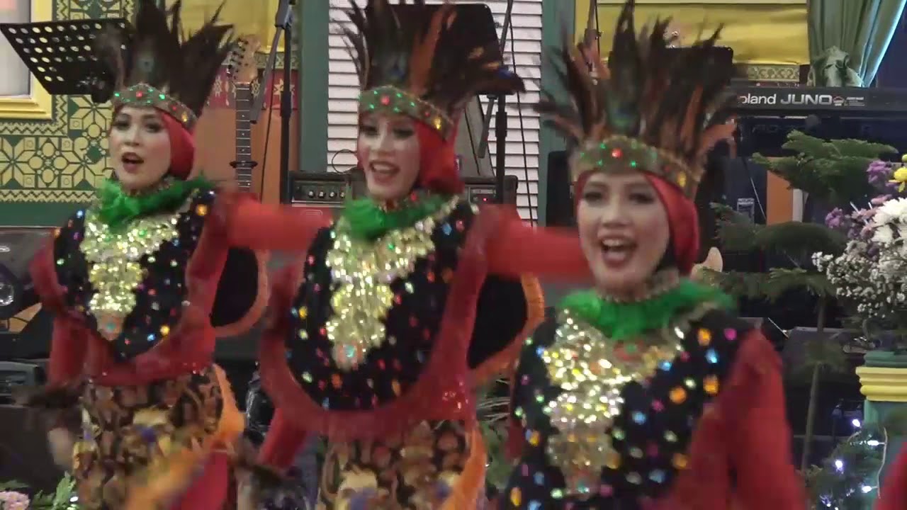 Senam tobelo Bhayangkari Sumut 2018