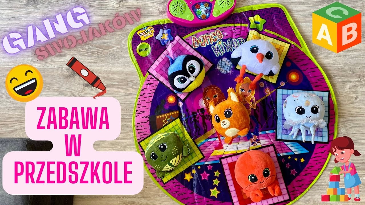 Swojaki bawią się w przedszkole🎨🧩 Gdzie się podział Zenek? Bolka boli brzuch. Zabawa w chowanego☺️