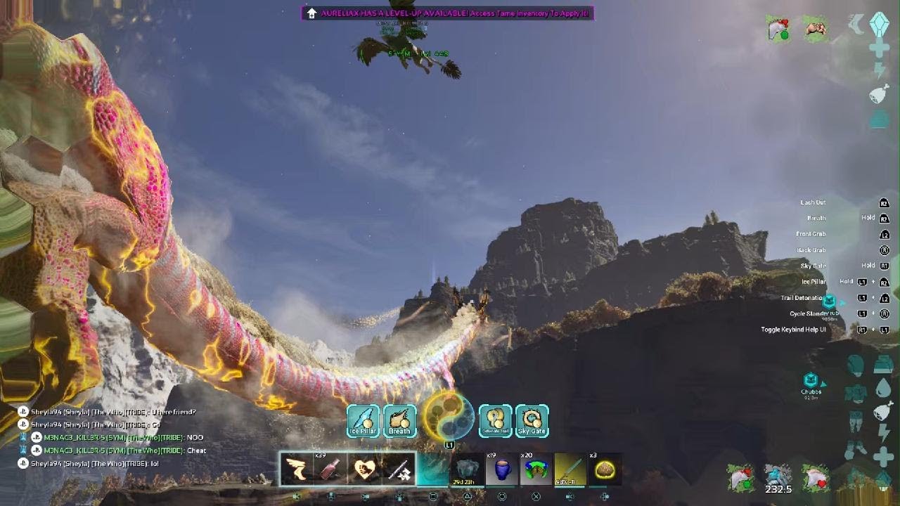 ARK Sheyla Dragon Vs Hello Griff