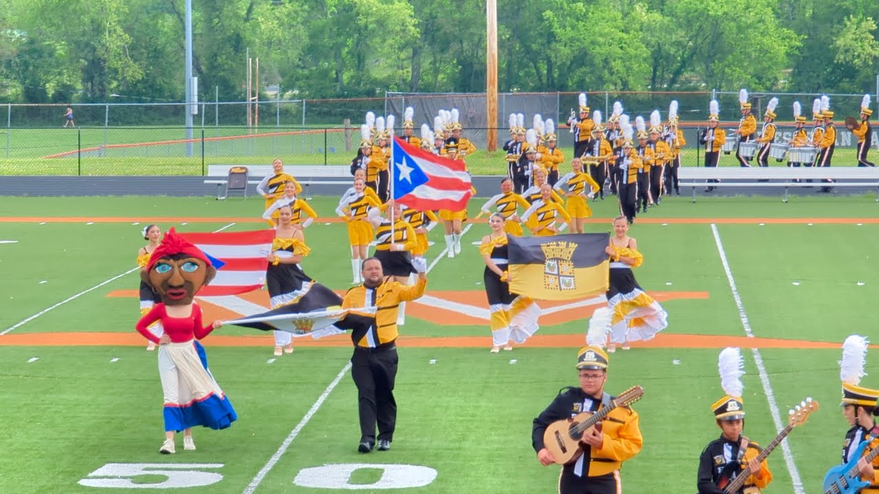 Banda Escolar de Yauco - 1er Lugar Field Show Strawberry Festival Buckhanon WV 2025 #WVSF83