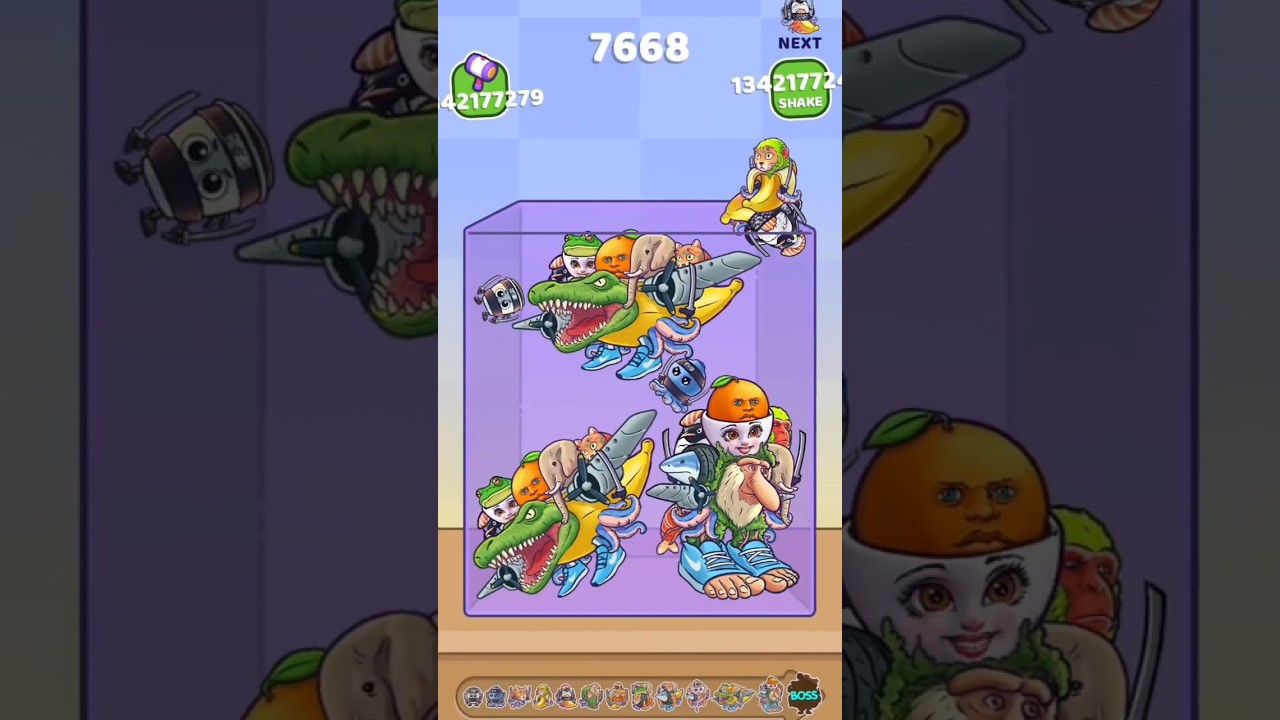 Mixed Merge Fellas Part 2 ⁉️ Guess The Brainrot | New Update #mergefellas​ #boss​ #brainrot​ #shorts