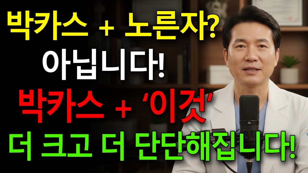 나이 든 남성들 박카스에 노른자 말고 '이것' 섞어 마셨더니 성기가 1,000배 단단해집니다! l 황혼의성 l 시니어성지식 l 오디오북