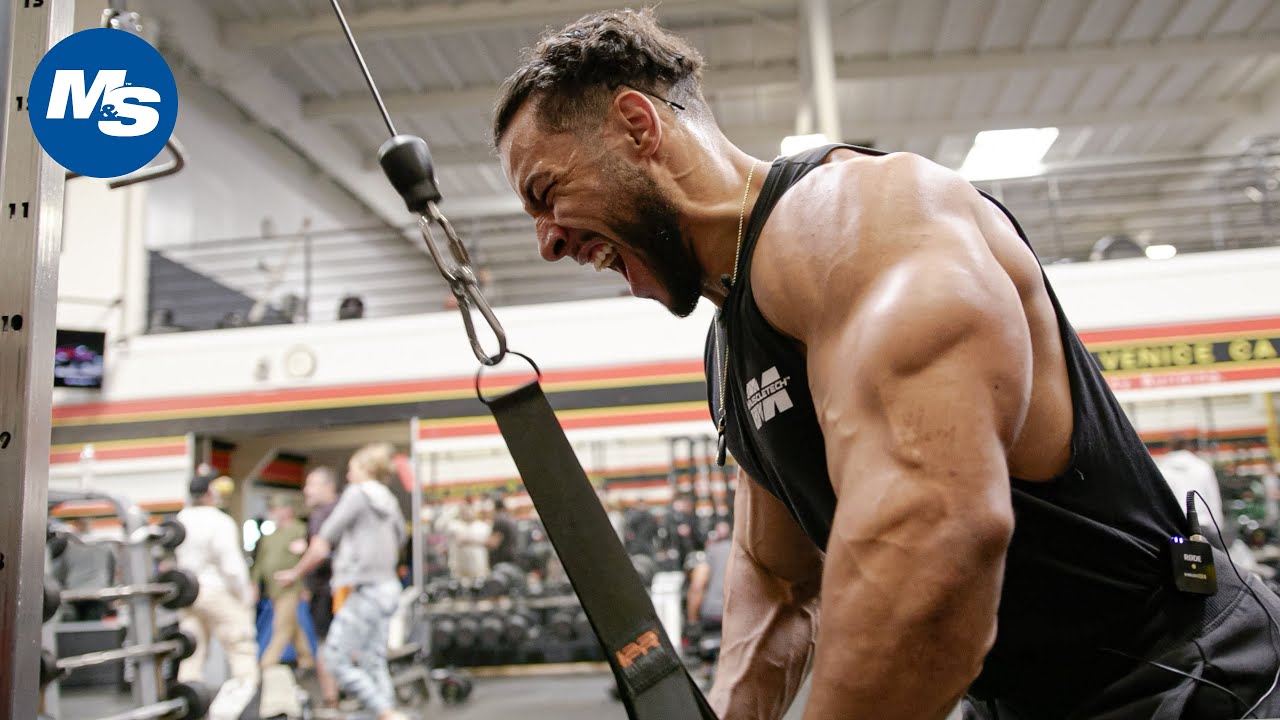 Epic Mass Building Arm Superset Routine with Joshua Manoi | Crazy Pump 👀