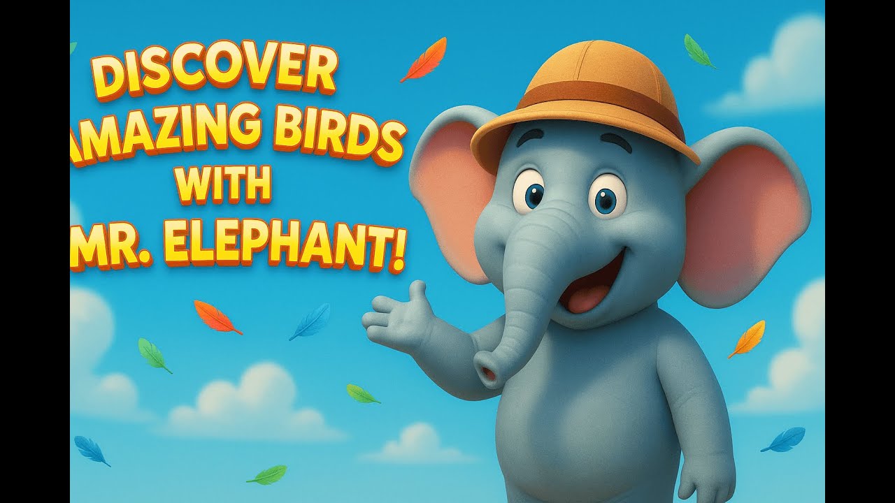 Bird animals Sounds Song for Kids| Learn Animal Noises with Mini Vera & Friends|Nursery Rhymes Fun