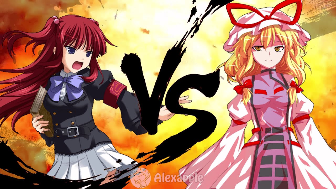 MUGEN Character Battle: Ange Ushiromiya VS Yukari Yakumo