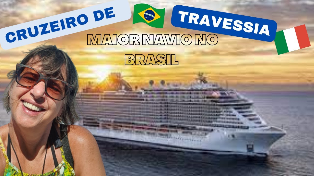 COMO É O CRUZEIRO DE TRAVESSIA ENTRE  BRASIL E ITÁLIA NO NAVIO MSC SEASHORE