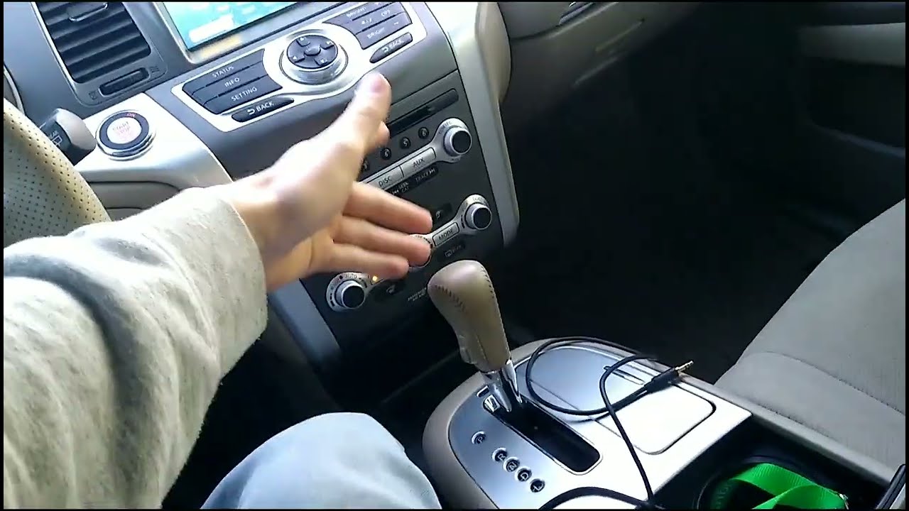 How to connect phone audio to 2012 Nissan Murano