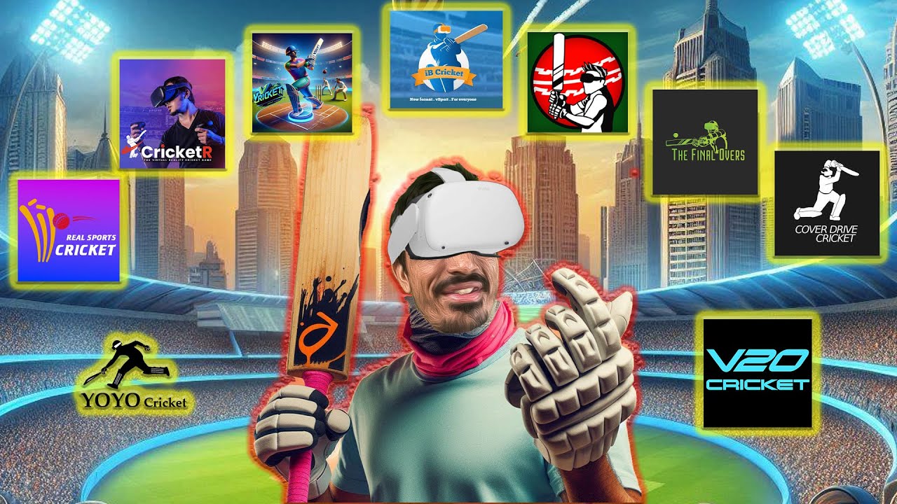 playing EVERY VR CRICKET game in ONE VIDEO - Best to Worst | Meta Quest 2 / 3 Oculus Store