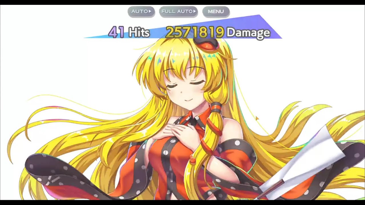 Touhou Lost Word Star EX F1 Sanae 12sp 10turn solo