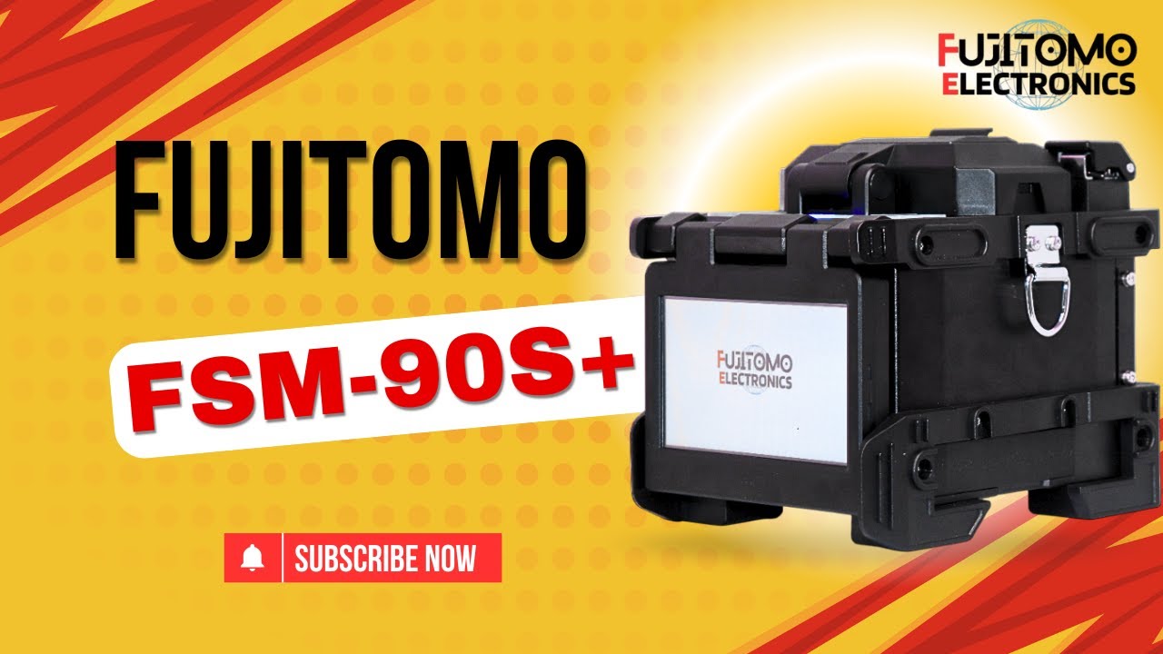 Fujitomo FSM‑90S+ Fusion Splicer Tutorial / Demonstration | Full Guide (Fujitomo Electronics)