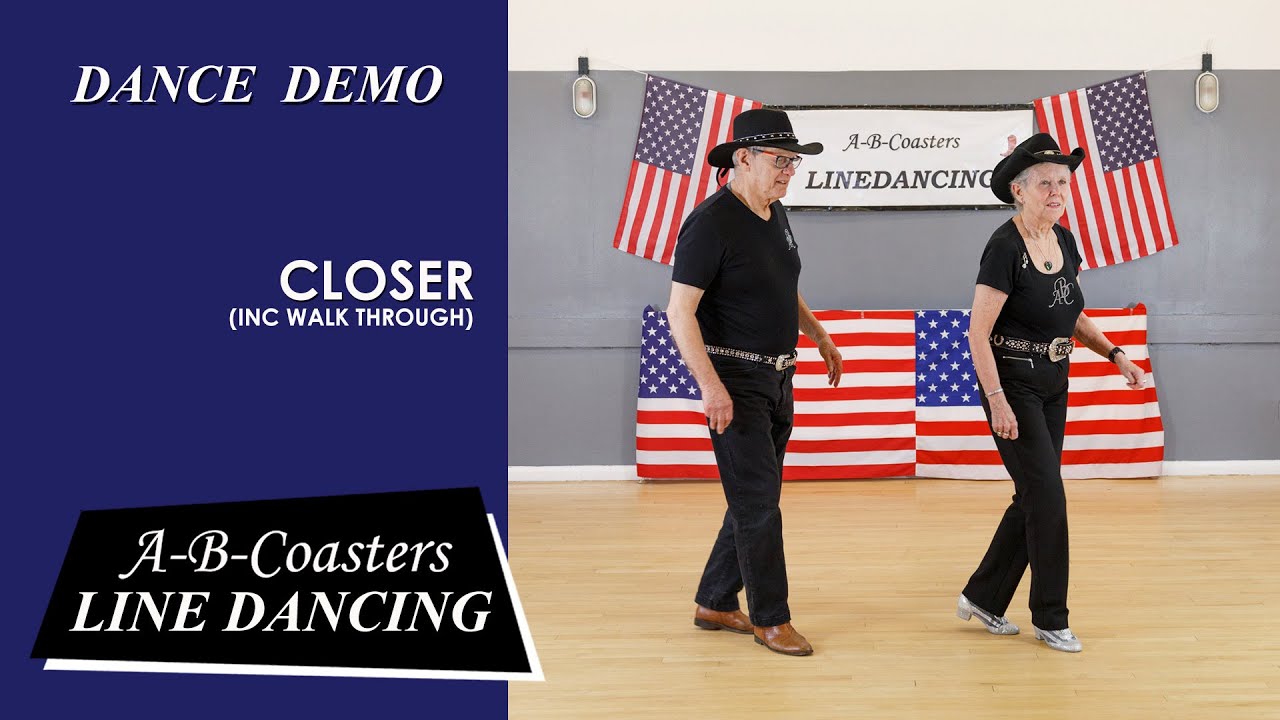 CLOSER - Line Dance Demo & Walk Through