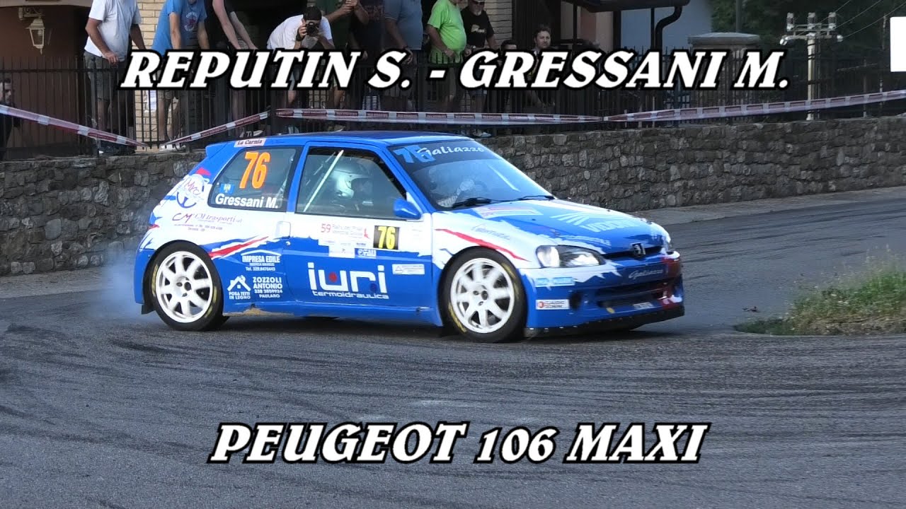RALLY DEL FRIULI 2024 | STEFANO REPUTIN - MATTEO GRESSANI | PEUGEOT 106 MAXI | BY BELLUNOVIDEO