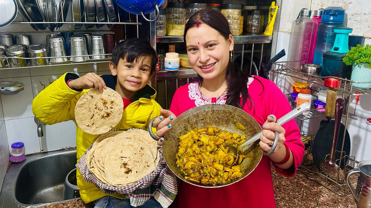Mummy Ke Hath Ki Best Roti Sabji 😍 | Devanshi Ki Zidd 🥹