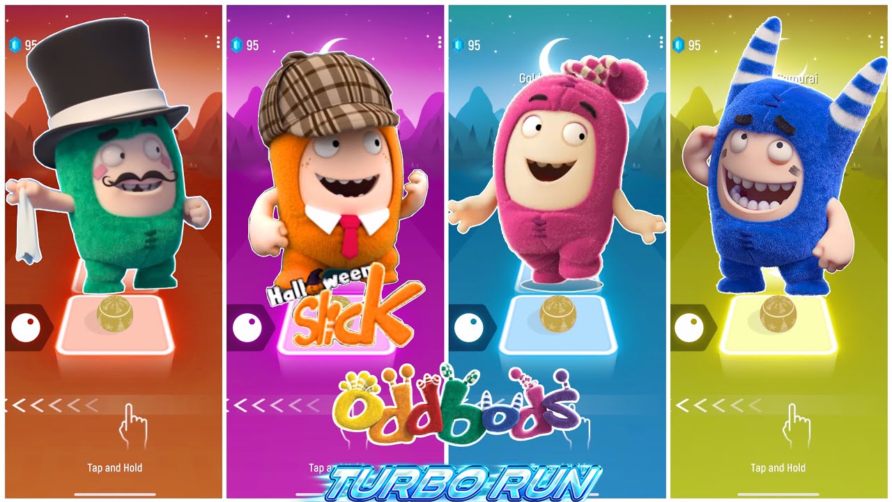 Oddbods Zee 🎶 Oddbods Slick 🎶 Oddbods Newt 🎶 Oddbods Pogo❤️ Who The Best Fun ?