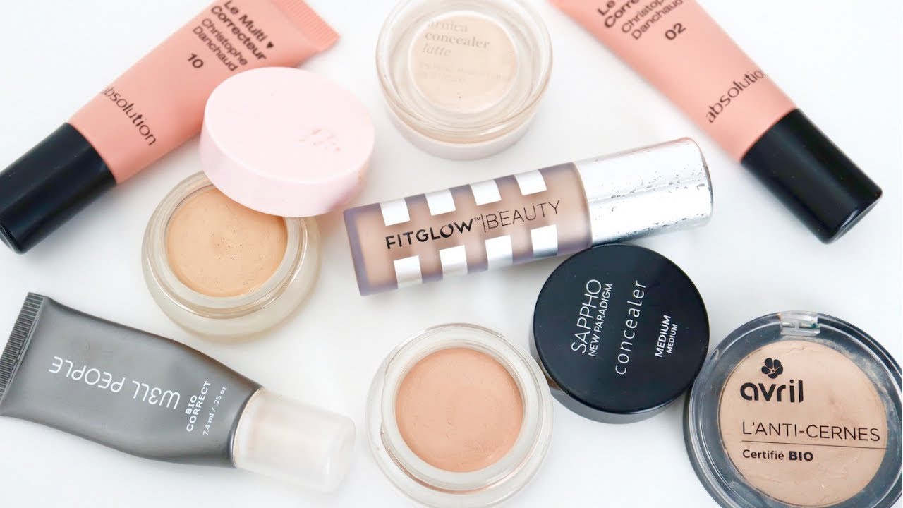 Top green/clean concealers (live demo)