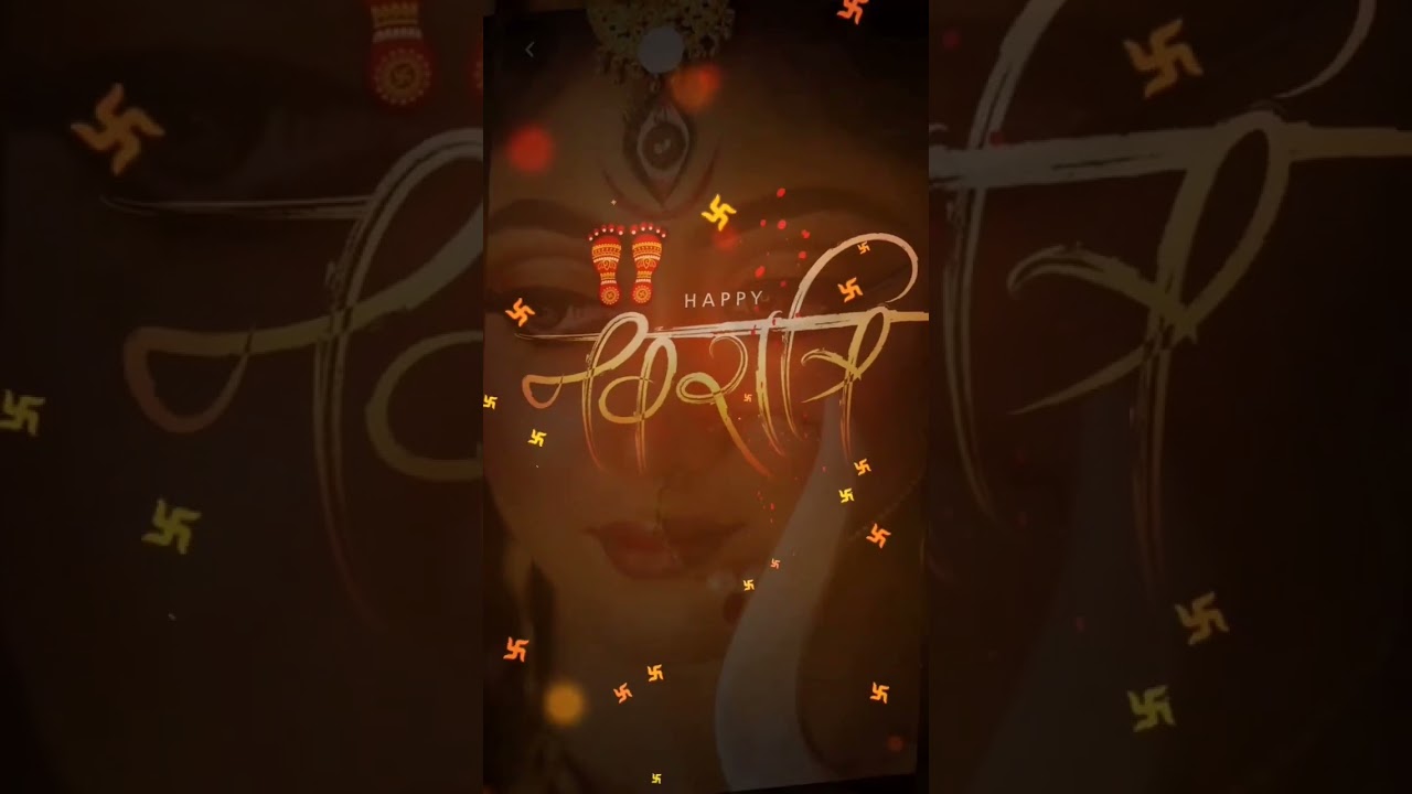Happy navratri status,❤️🥰 #shortsfeed #whatsappstatus #navratrispecial #navratristatus