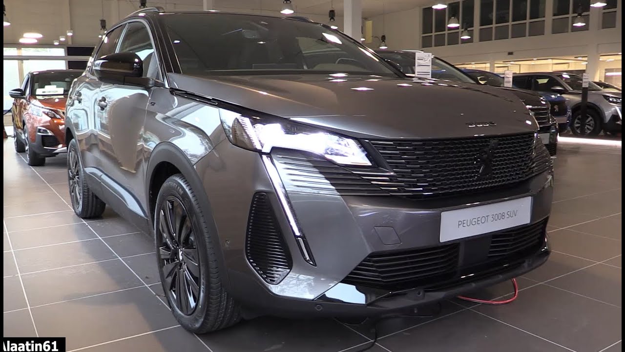 НОВЫЙ Peugeot 3008 2021 года — GT Line ПОЛНЫЙ ОБЗОР Интерьер Экстерьер ЗВУК