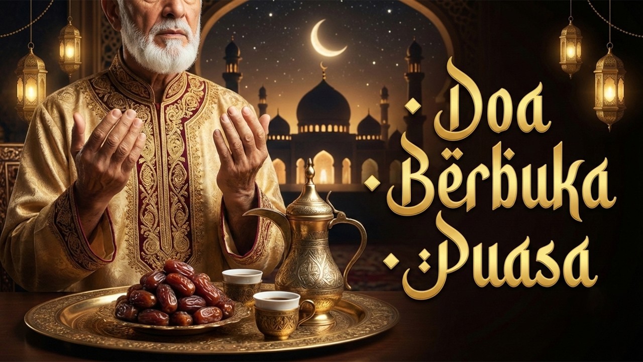 Fasting prayer | Prayer to pray when fasting | A Blessed Morning Prayer  ! ||Doa sebelum sarapan