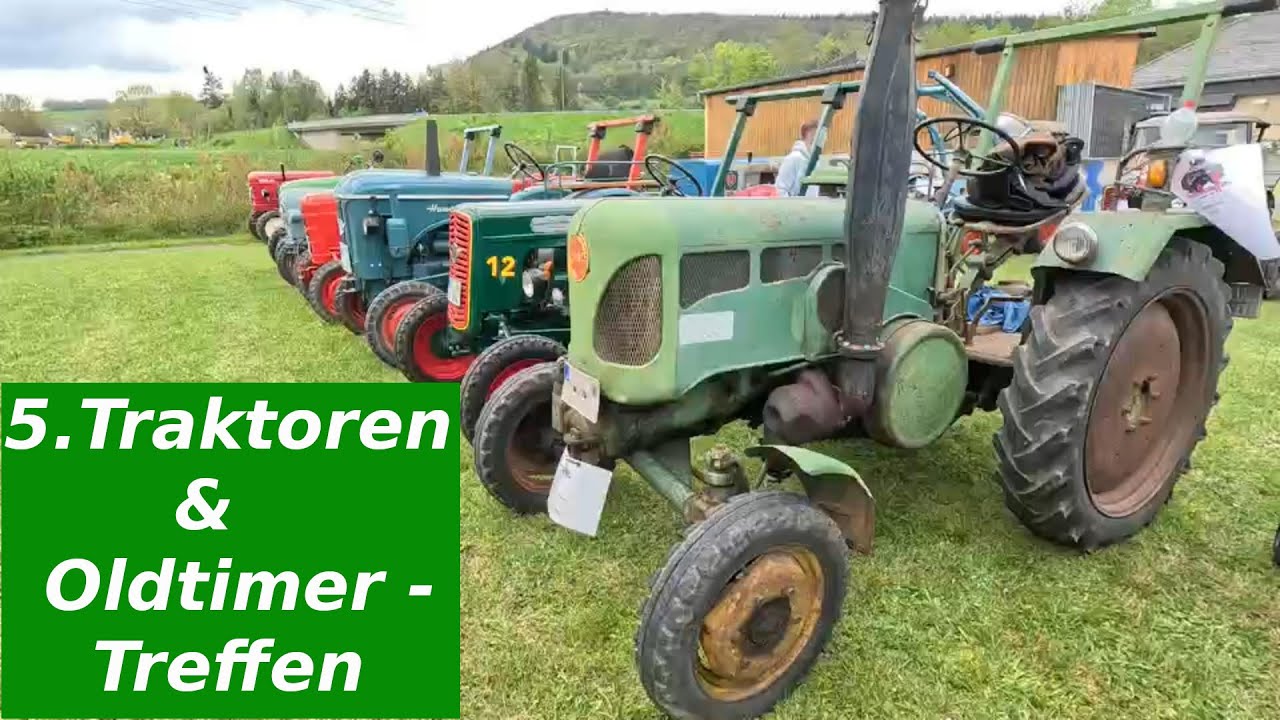 1. Mai 2023 - 5. Traktoren & Oldtimer Treffen - Osann-Monzel / Mosel