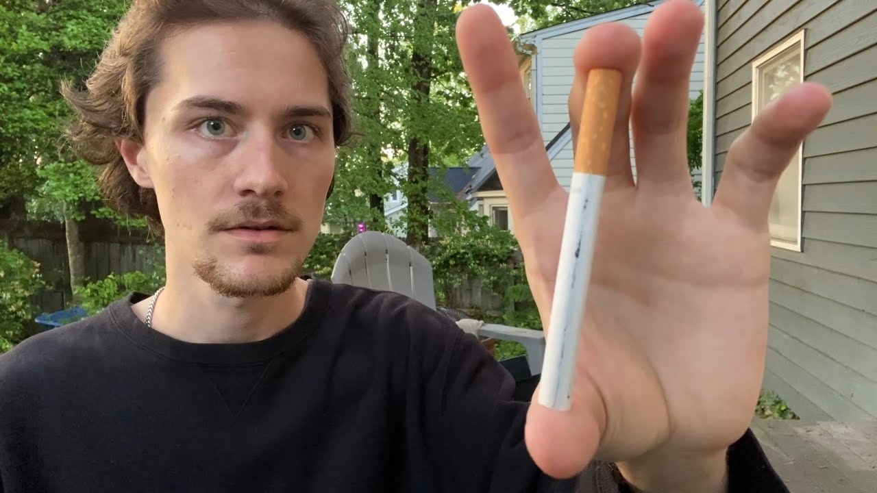 Smoking a Rare Misprint Cigarette.. (1/10000 Chance)