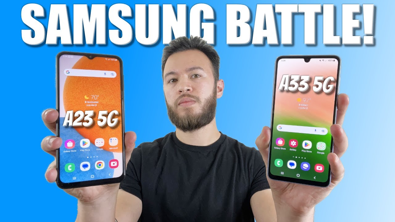 Samsung Galaxy A23 5G vs Samsung Galaxy A33 5G