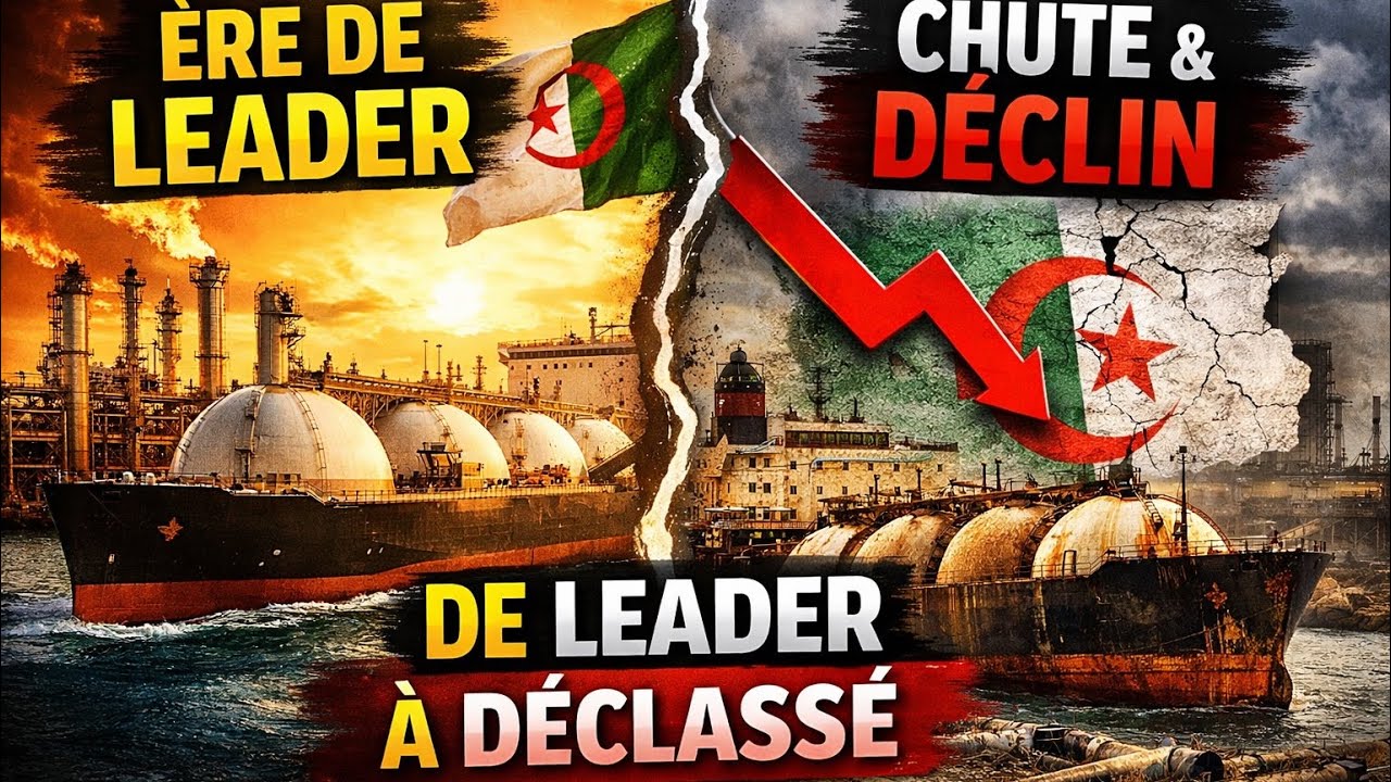 L’Algérie, pionnière du GNL… puis dépassée : l’histoire que peu connaissent