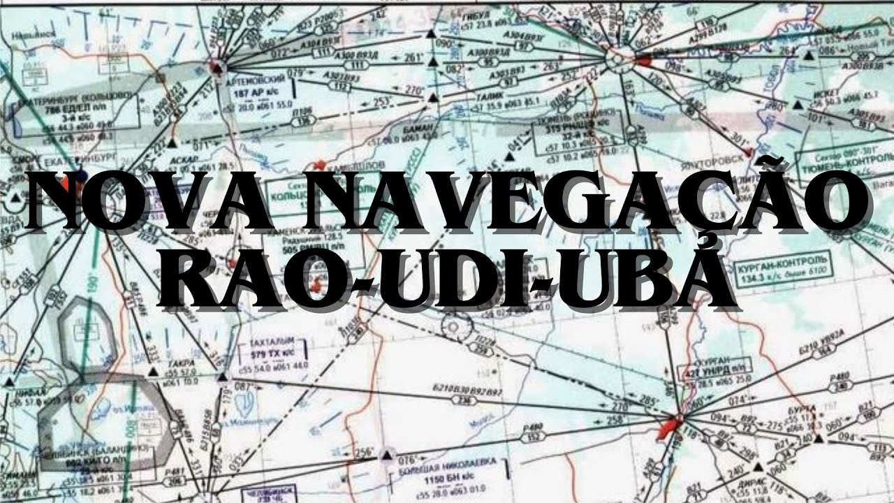 Nova navegação PC/IFR Ribeirão Preto - Uberlândia - Uberaba